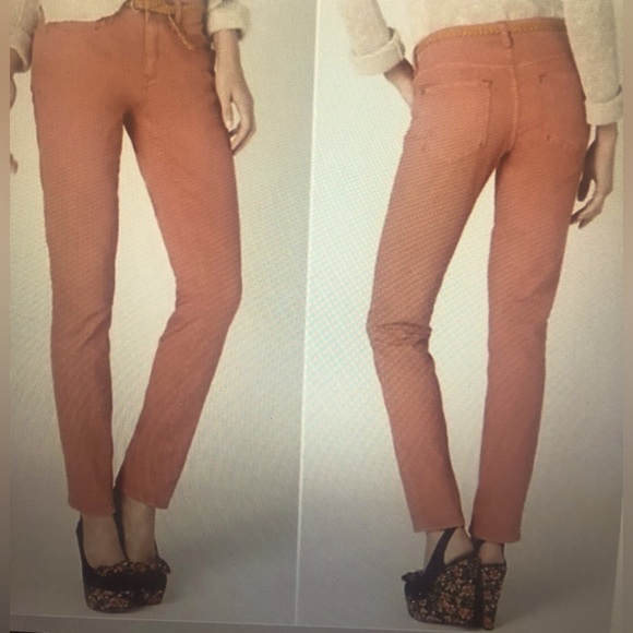 PILCRO AND THE LETTERPRESS CORDUROY VELOUR HIGH RISE PANTS - Picture 1 of 10